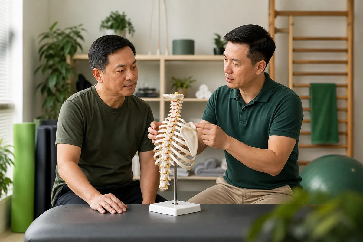 物理治疗师讲解肌肉骨骼问题