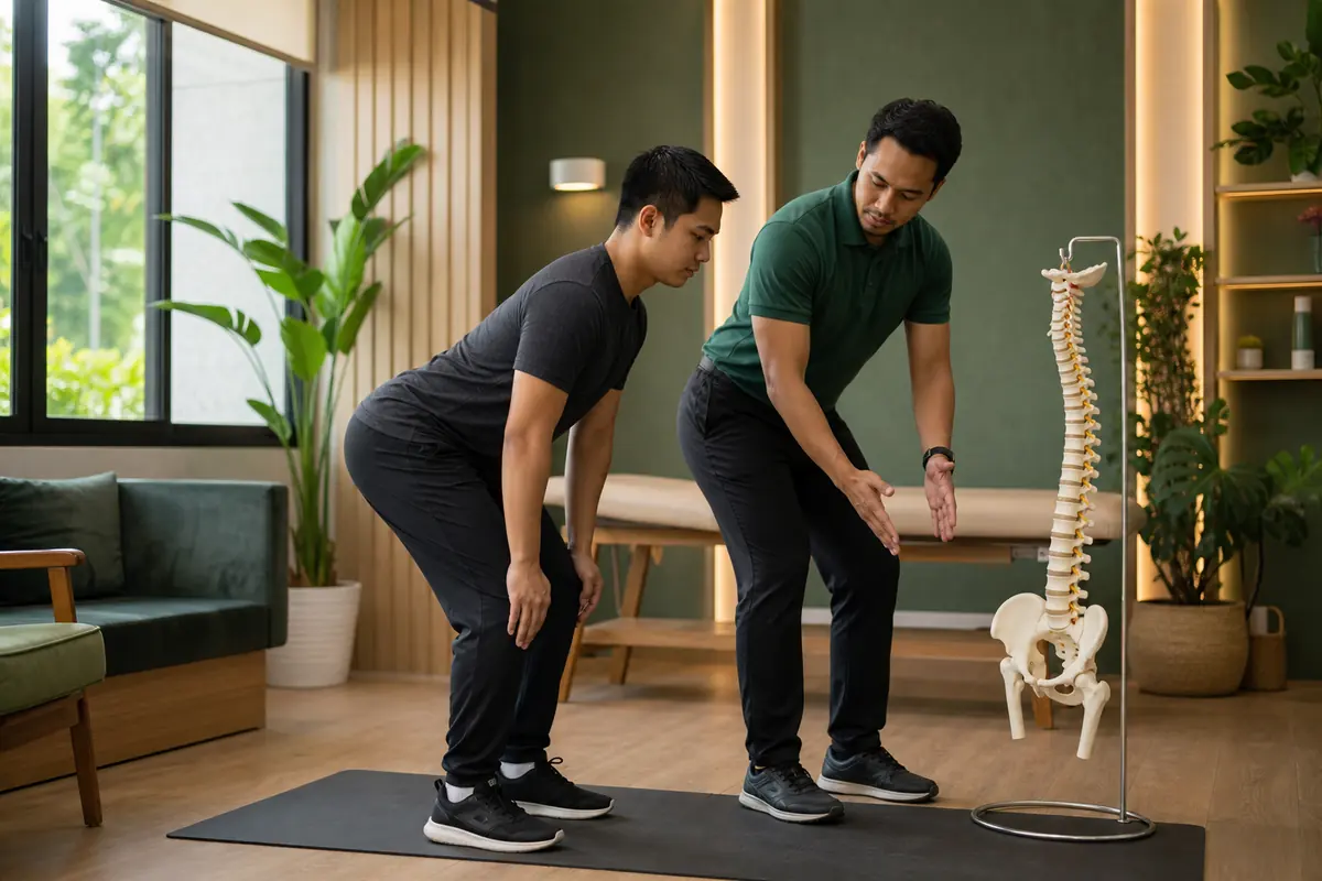 Sciatica: suasana penilaian dan pemulihan fisioterapi