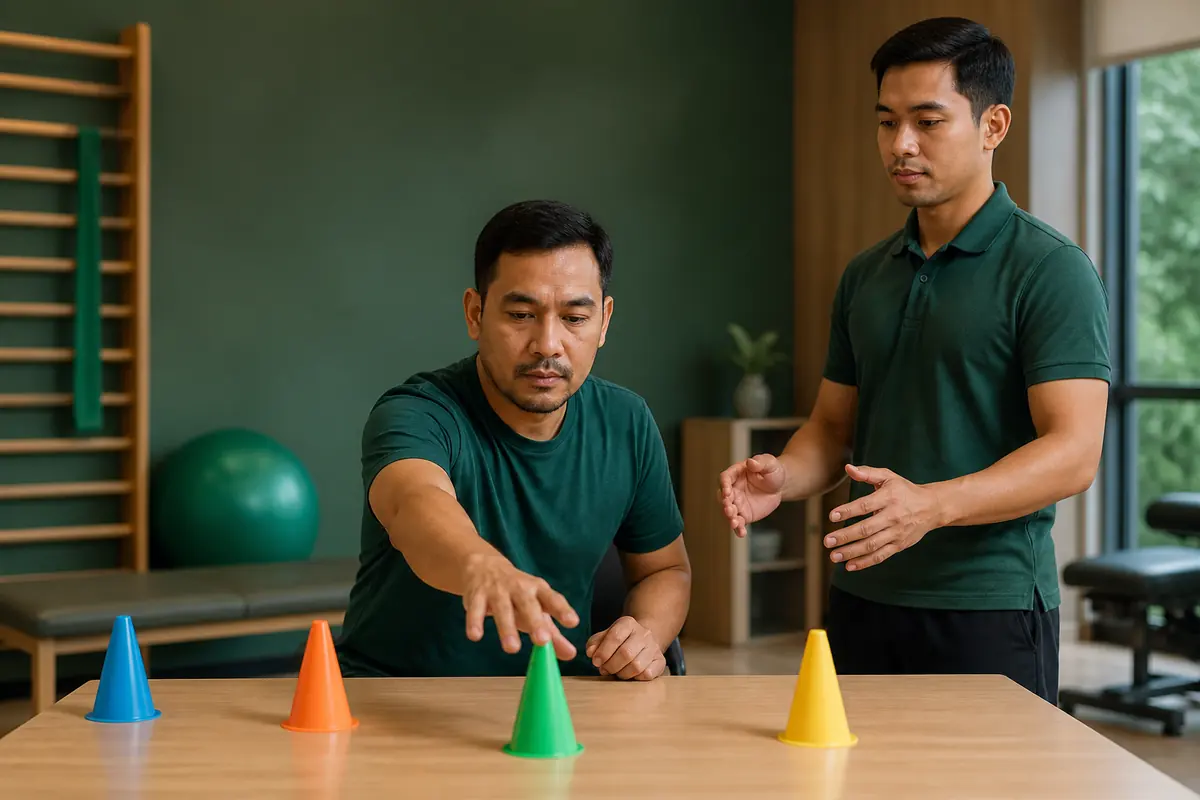 Suasana fisioterapi Pemulihan Neurologi untuk pesakit di Ipoh