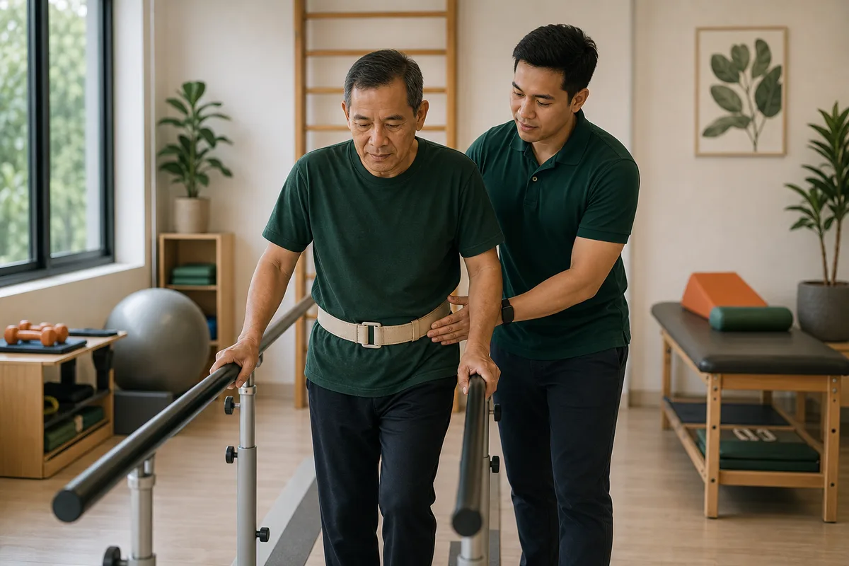 Neurological Rehabilitation physiotherapy visual for Ipoh patients
