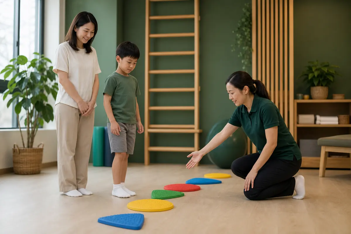 Paediatric Physiotherapy physiotherapy scene for Ipoh patients