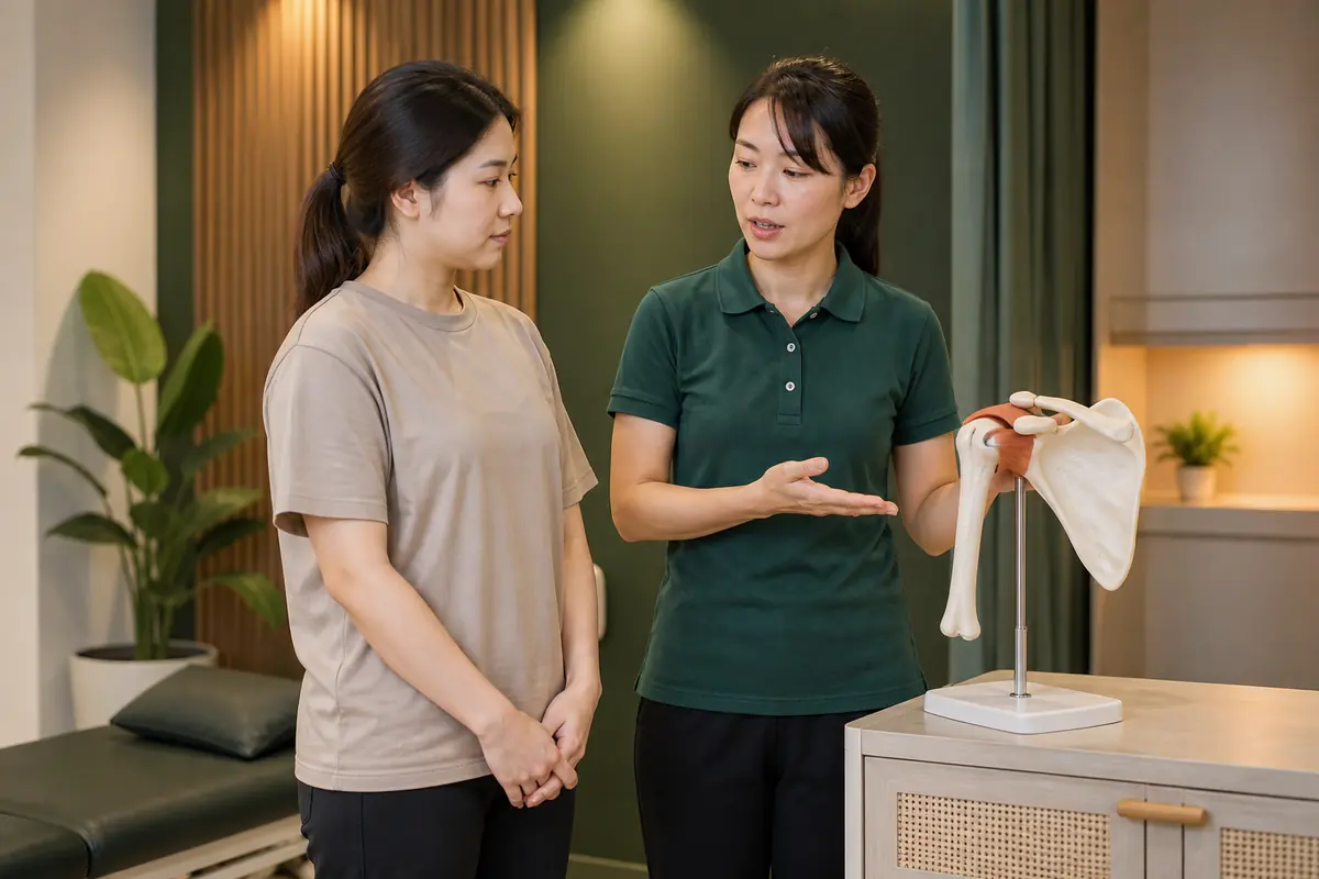 Manual Therapy physiotherapy scene for Ipoh patients